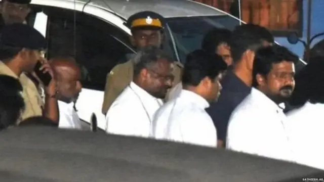 बिशप फ़्रैंको से पुलिस की पूछताछ के बाद