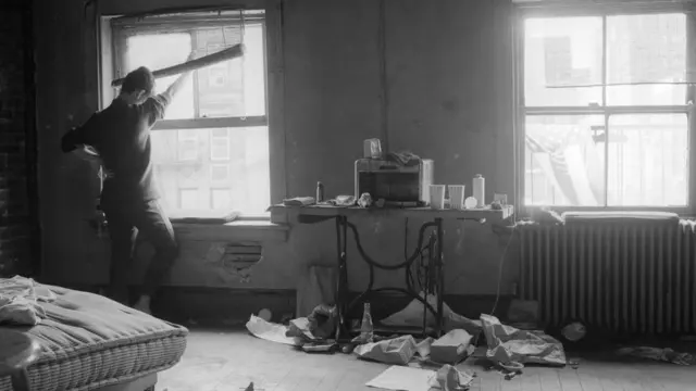 Habitación de drogadicta