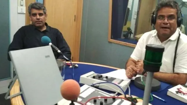 राहुल सिंह यांच्यासोबत रेहान फजल