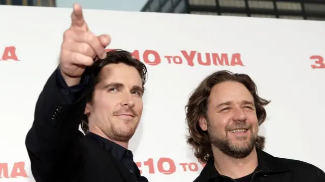 Christian Bale y Russell Crow