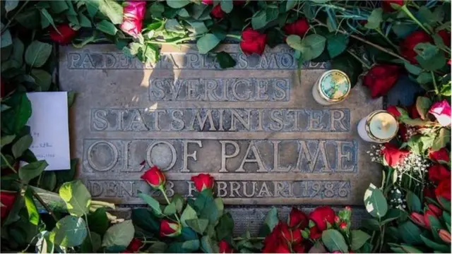 اولوف پالمے کی آخری آرام گاہ