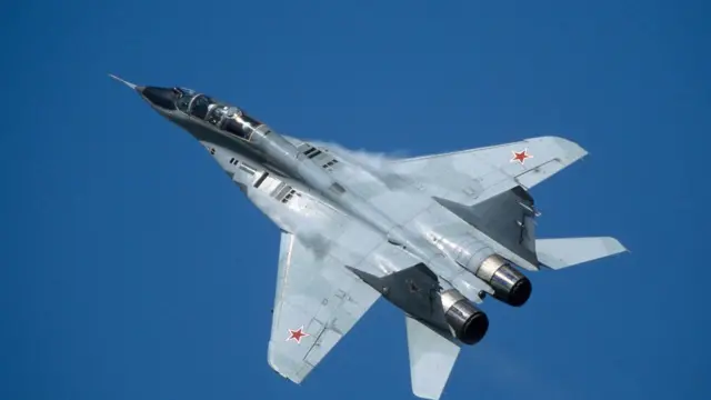 (사진) 러시아군의 미그-29 전투기