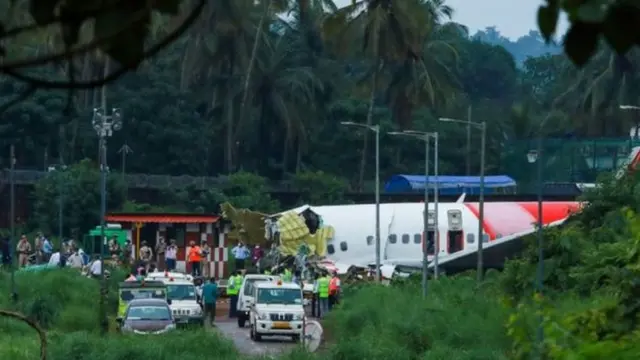 انڈیا طیارہ حادثہ