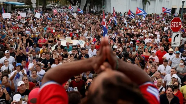 ક્યુબામાં વિરોધપ્રદર્શન