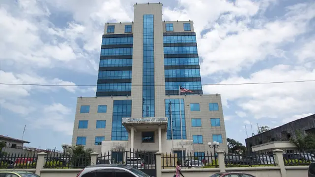 Le siège de la banque centrale du Liberia