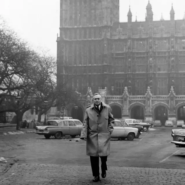 Wilson was a big fan of Gannex raincoats - made by Joseph Kagan