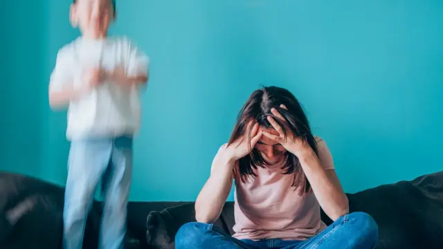 дитина, мама, роздратування, депресія