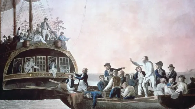 Bounty gemisinde isyan