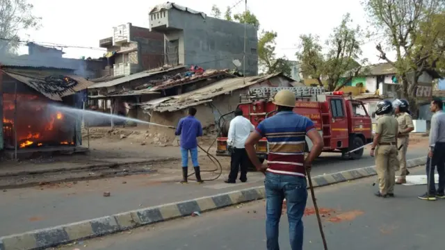 રવિવારે બનેલી ઘટનાની તસવીર