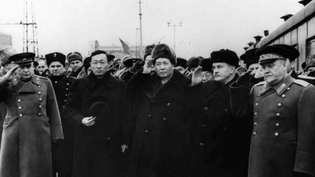 1949年毛泽东访问苏联