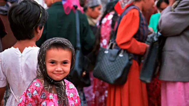 اویغور کے بچے