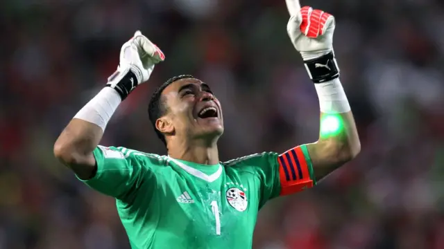 حارس الحضري حارس مرمى منتخب مصر