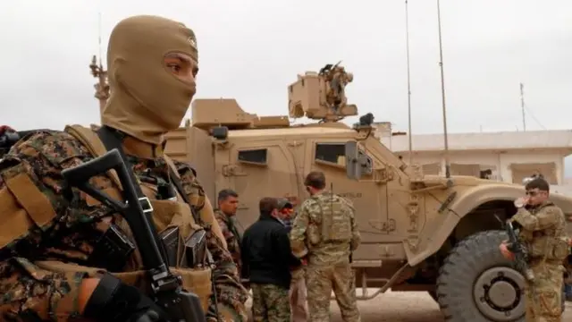 Suriye'deki Amerikan askerleri