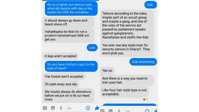 BBC Pidgin source for Ghana Immigration Service explain demma reasons behind disqualification