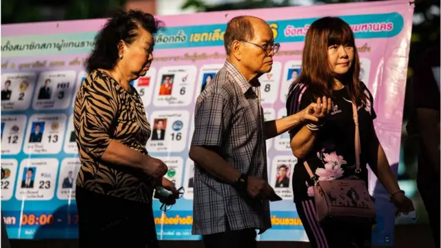 คนไปเลือกตั้ง