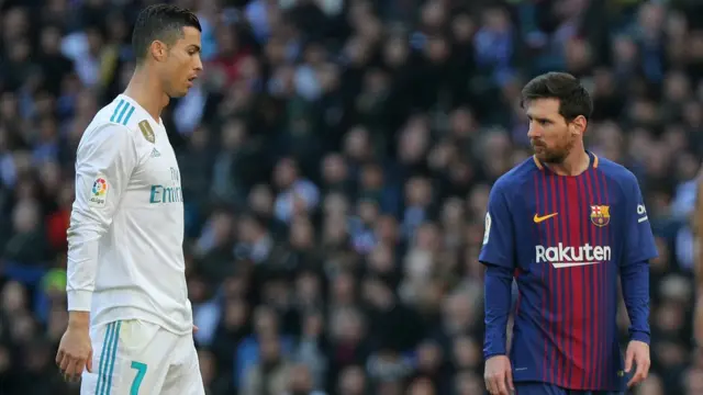 Cristiano Ronaldo y Lionel Messi