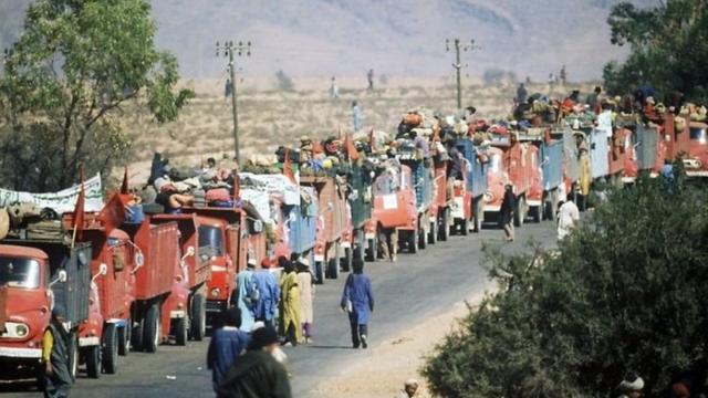المغرب أرسل مئات الالاف من مواطنيه إلى الصحراء الغربية فيما عرف بالمسيرة الخضراء تأكيداً على حقه في الأقليم
