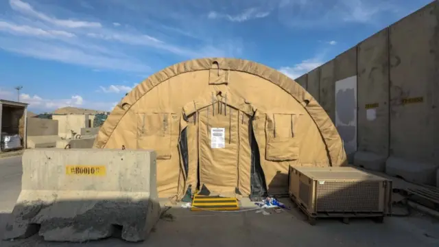 بگرام میں ایک خیمہ