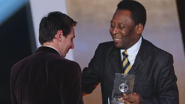 Messi y Pelé