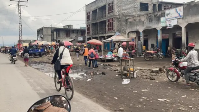 Abarimo guhunga bava i Goma