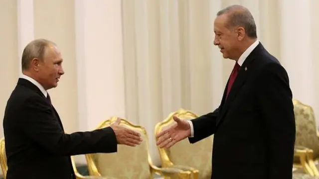 ولسمشر پوتین به په تهران کې د ترکیې له ولسمشر رجب طیب اردوغان سره هم وګوري