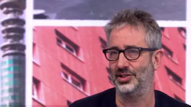 El cómico británico David Baddiel
