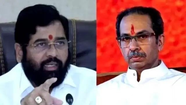 एकनाथ शिंदे उद्धव ठाकरे