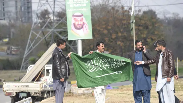 سعودی ولی عہد کی آمد