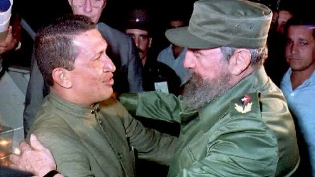 Hugo Chavez na Fidel Castro