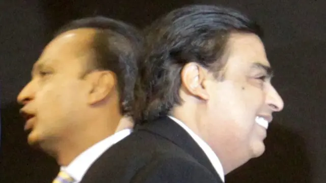 મુકેશ તથા અનિલ અંબાણી