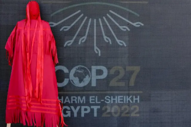 Протест на СОР27