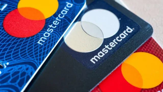 Tarjetas Mastercard.