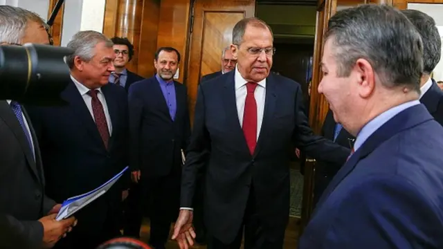 Sedat Önal Moskova'da Rus diplomatlarla görüştü