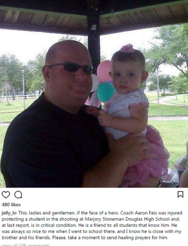 ইনস্টাগ্রামে অ্যারন ফেজের প্রতি কৃতজ্ঞতা