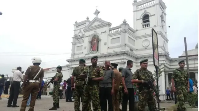 श्रीलंका में ईस्टर बम धमाके