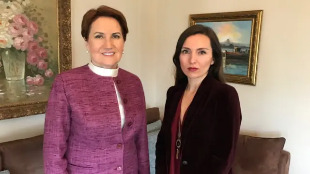 Meral Akşener ve Selin Girit