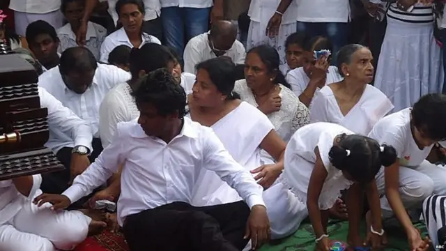 ඝාතනයට ලක් වූ ශාන්ත දොඩන්ගොඩගේ අවමගුල් උත්සවය