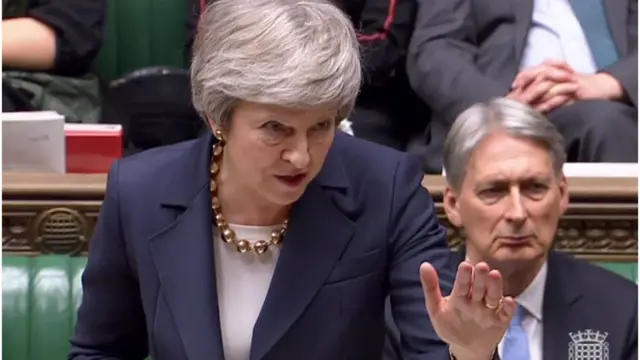 Тереза Мей в парламенті