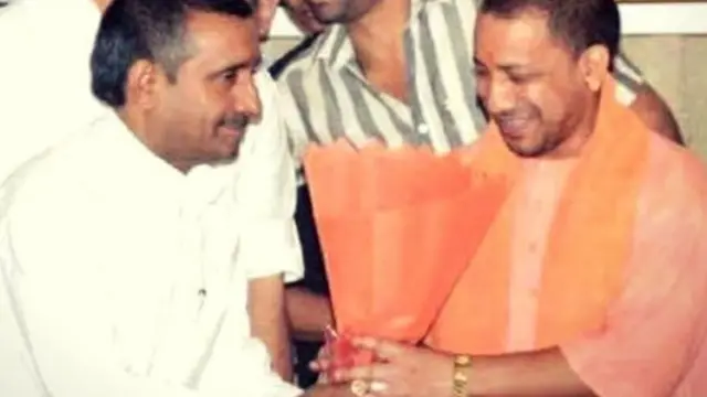 कुलदीप- योगी आदित्यनाथ