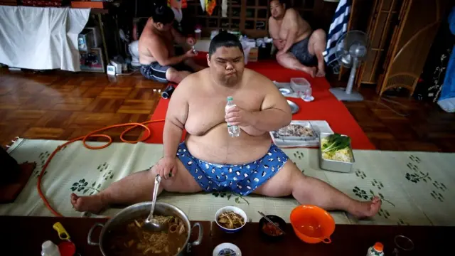 جاپان، سومو پہلوان