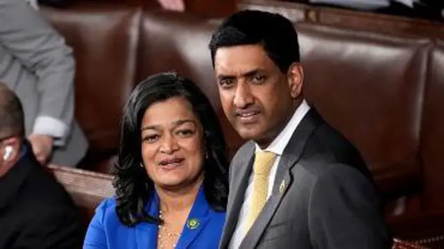 ਪ੍ਰਮਿਲਾ ਜਯਾਪਾਲ ਅਤੇ ਰੋ ਖੰਨਾ