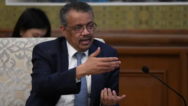 WHO के महानिदेशक टेड्रोस ऐडहेनॉम गेब्रीयेसोस