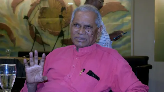 अरविंद नेताम सर्व आदिवासी समाज के छत्तीसगढ़ के अध्यक्ष हैं.