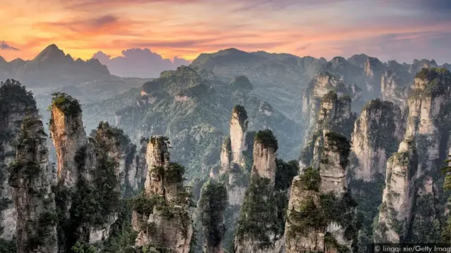 Montañas de la provincia de Jiangyong