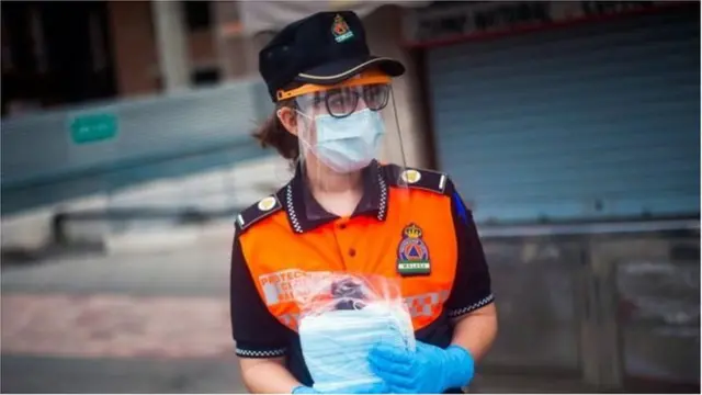 સ્પેન કોરોના વાઇરસ