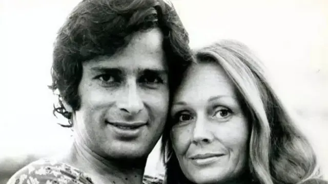 शशी कपूर आणि त्यांची पत्नी जेनिफर