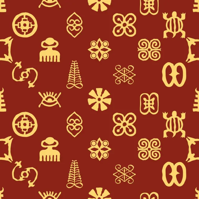 Les symboles Adinkra sont largement utilisés par les créateurs, architectes et artisans africains en Afrique de l'Ouest.