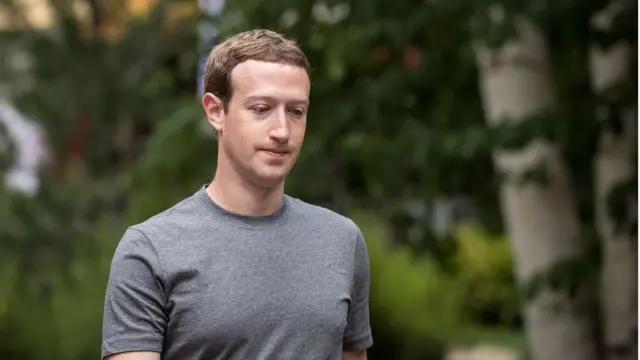 O CEO do Facebook, Mark Zuckerberg