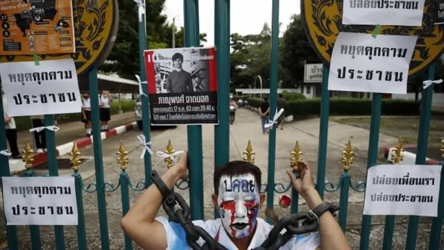 ผู้ชุมนุมประท้วง