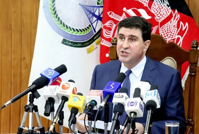 شهزاد آریوبی، وزیر مخابرات و تکنولوژی افغانستان